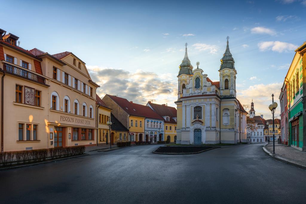 Penzion Pansky Dum Rozmital pod Tremsinem Exterior foto